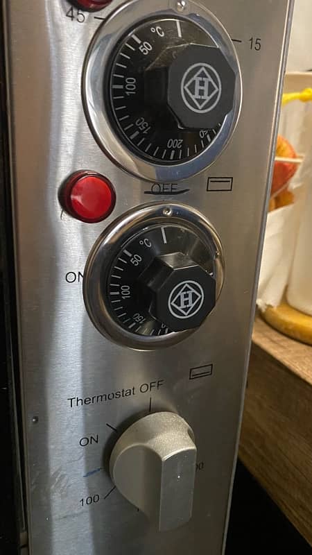 Admiral Oven LPG + Electric with convection Fan 5