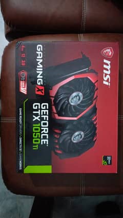 Msi Gtx 1050Ti 4gb Gaming X with box