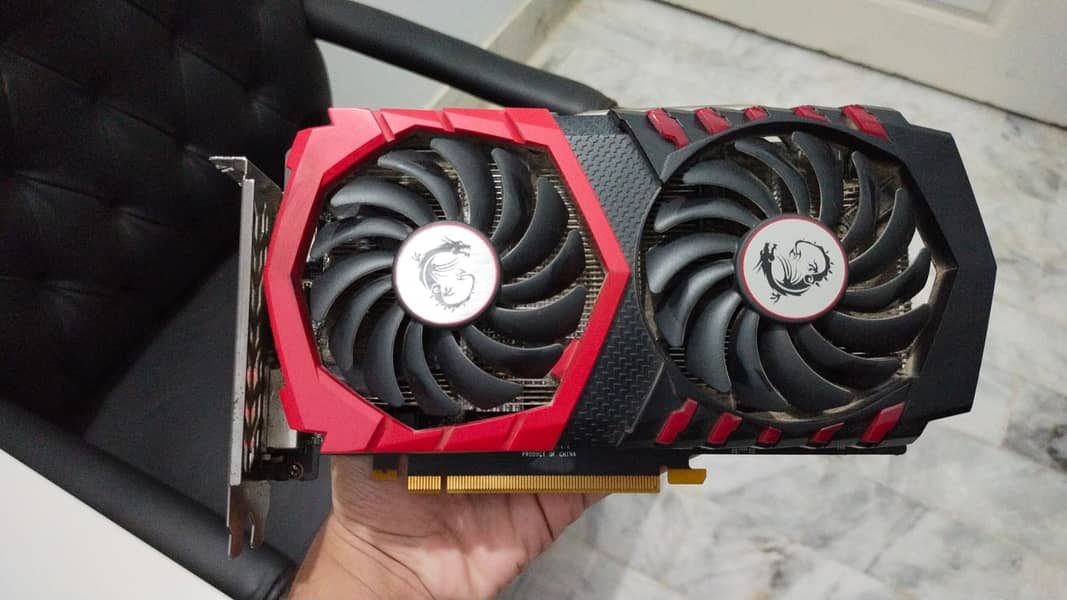 Msi Gtx 1050Ti 4gb Gaming X with box 2