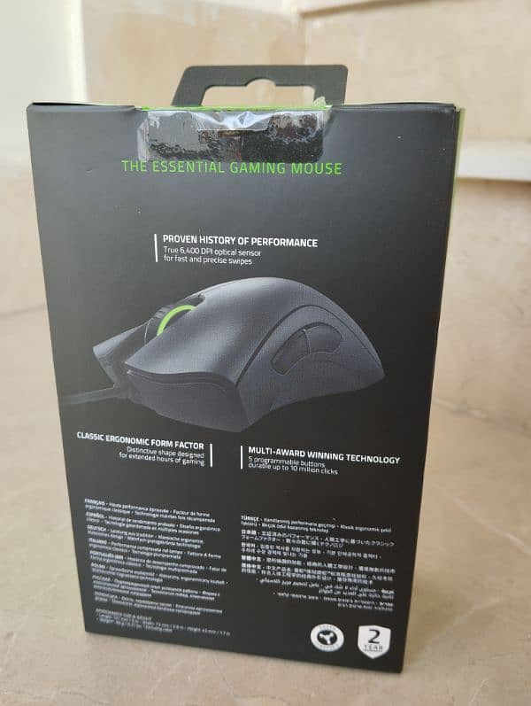 Logitech 402 + Razer Deathadder Essential 5