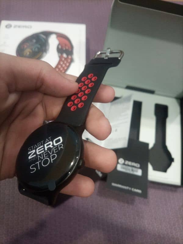 ZERO LIFE STYLE LUNA SMART WATCH CONDITION FULL NEW FOR URGENT SALE 1