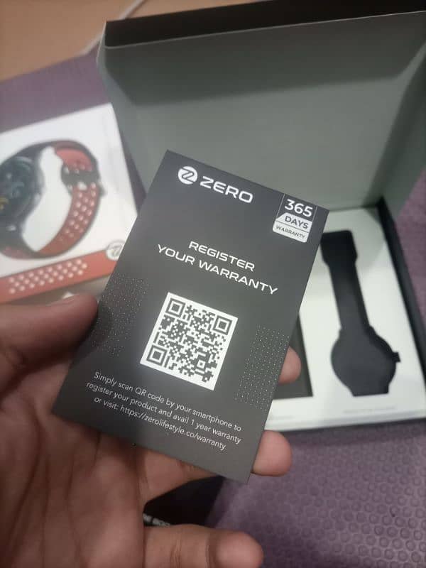 ZERO LIFE STYLE LUNA SMART WATCH CONDITION FULL NEW FOR URGENT SALE 2