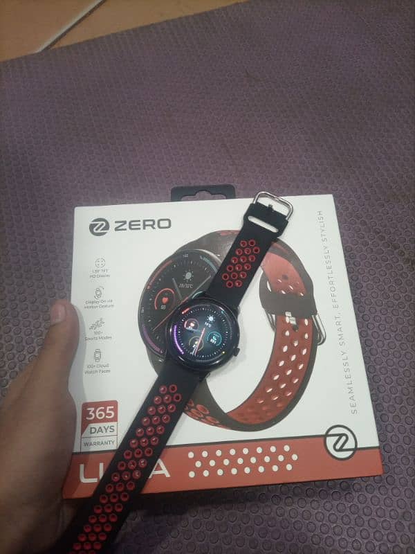 ZERO LIFE STYLE LUNA SMART WATCH CONDITION FULL NEW FOR URGENT SALE 6