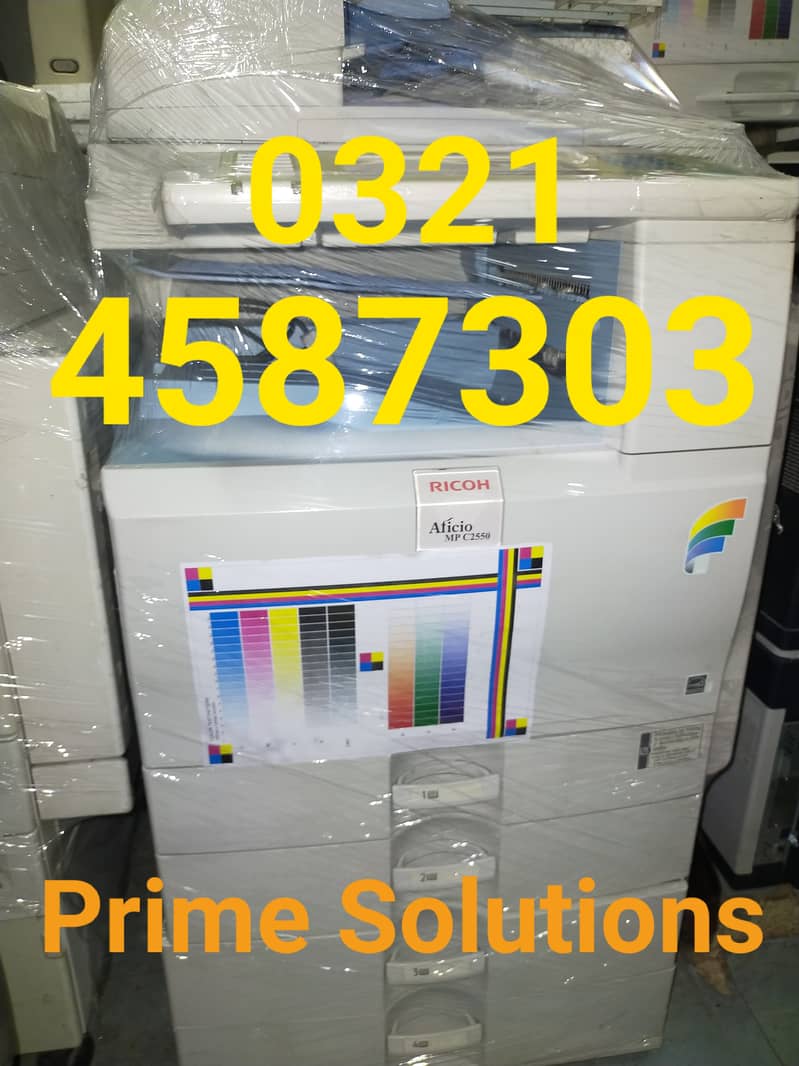 Heavy Duty Color Photocopier with Printer and Scanner 0