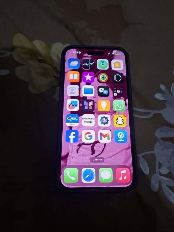 i phone 14 pro max condion 10 by 10 dual pahyscal sim pta aproved 0