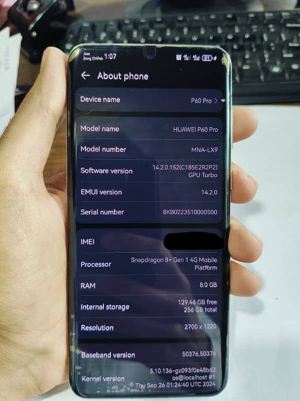 Huawei P60 Pro Official PTA Approved 4