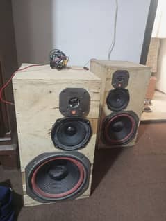 10 inch Stereo 3Way Speakers System