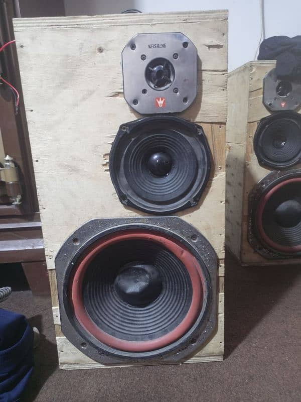 10 inch Stereo 3Way Speakers System 2