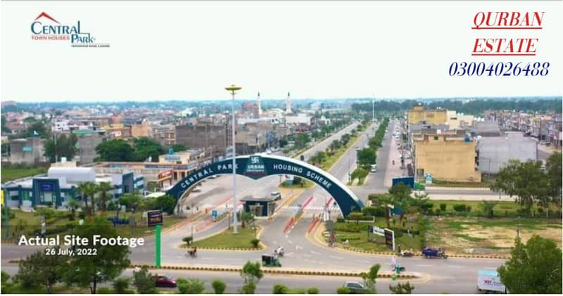 1 Kanal Plot For Sale In Central Park Lahore Very Low Price Ready For Possession 0