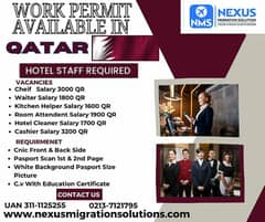 Jobs available in Qatar