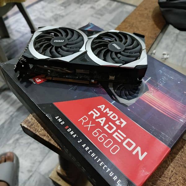 Amd Radeon RX 6600 graphic card 0