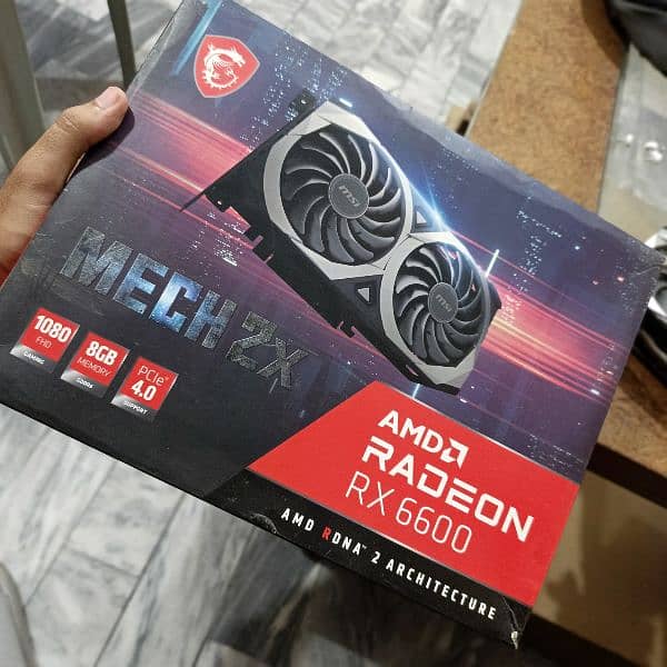 Amd Radeon RX 6600 graphic card 2