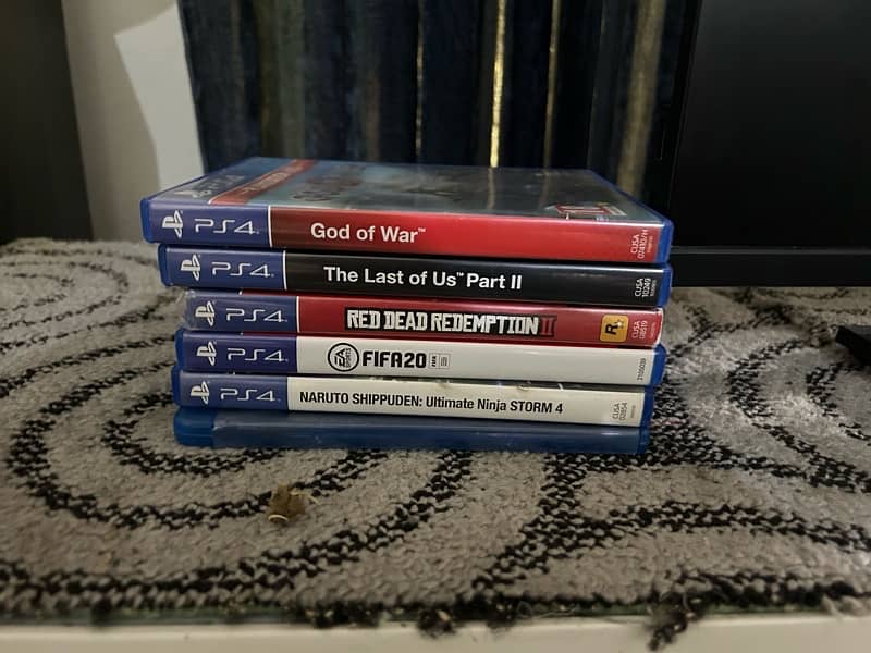 ps4 setup with games 2