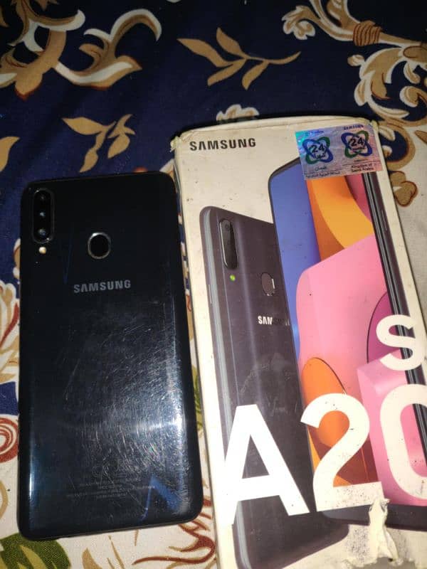 Samsung A 20s storage 3 ram 32 gb 0