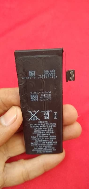 iPhone 5s battery original good working 1