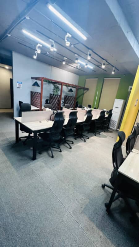 1 Kanal Floor Fully Furnished For Rent Best For Any Office 0