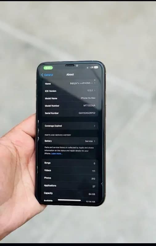 Iphone xsmax ( PTA APPROVED) 1