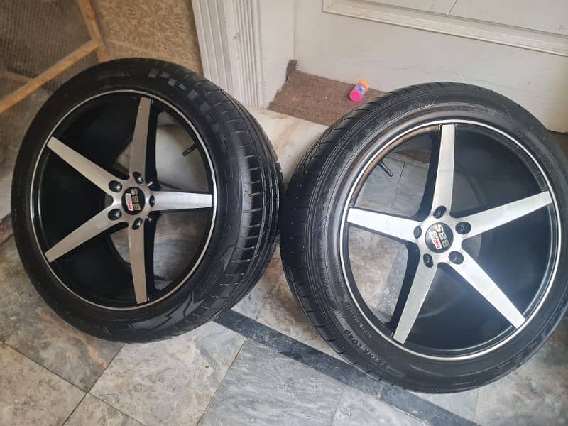 18 size rim with tire 2