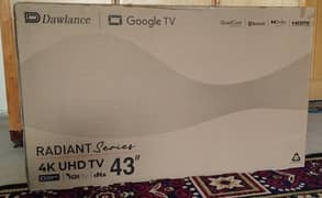 Dawlance 4K UHD TV 43" Google Tv