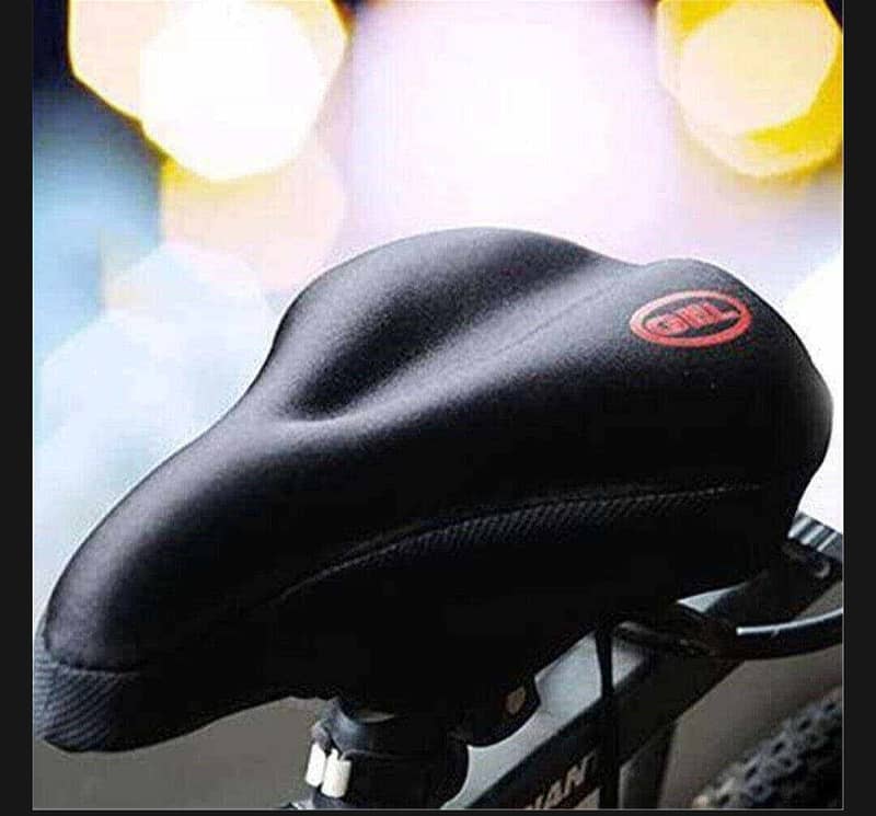 Bicycle Seat Cover Pad, Bicycle Gel Silicone Saddle Pad/Cushion. 3