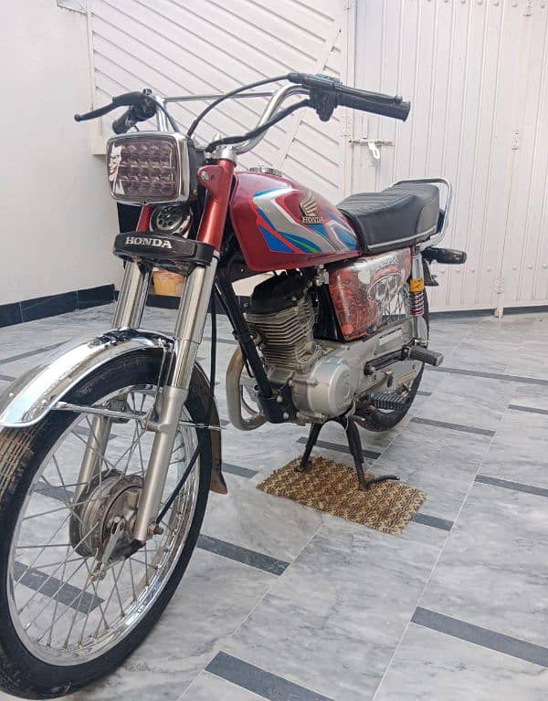 Honda CG 125 all okay bike 1986 model 2