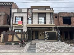 10 Marla Brand New Luxurious House For Sale Mustafa Town Lahore Near Karim Block Market