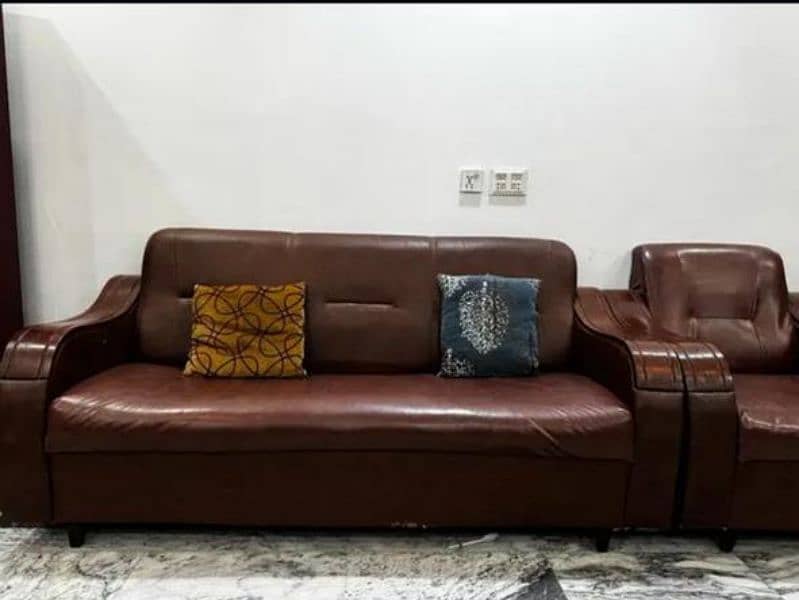 original leather sofa set 1