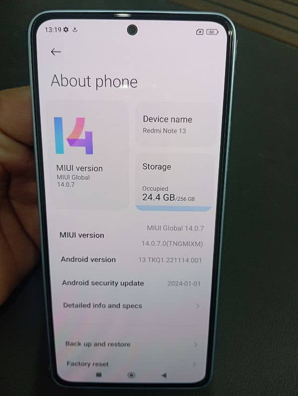 Redmi Note 13 256GB 3