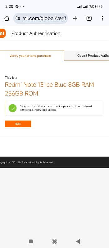 Redmi Note 13 256GB 9