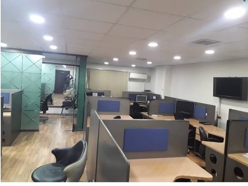 Fully Furnished Area 850 Square Feet Office Available For Rent Real Pictures In Main Boulevard Road Gulberg 3 Lahore 0