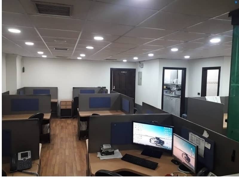 Fully Furnished Area 850 Square Feet Office Available For Rent Real Pictures In Main Boulevard Road Gulberg 3 Lahore 1