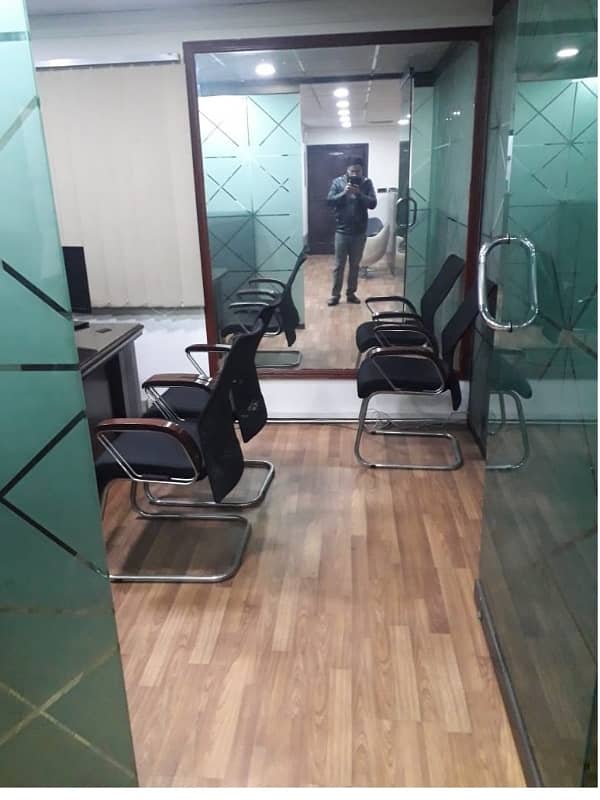 Fully Furnished Area 850 Square Feet Office Available For Rent Real Pictures In Main Boulevard Road Gulberg 3 Lahore 5