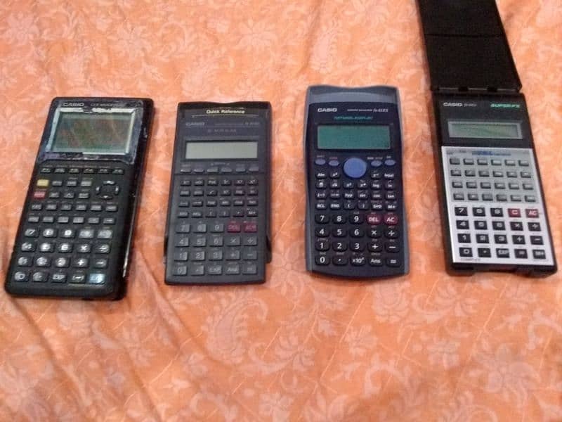 Casio Each 1800 Super FX 100,Fx 83ES,Fx83WA,CFX9850GB calculators 0