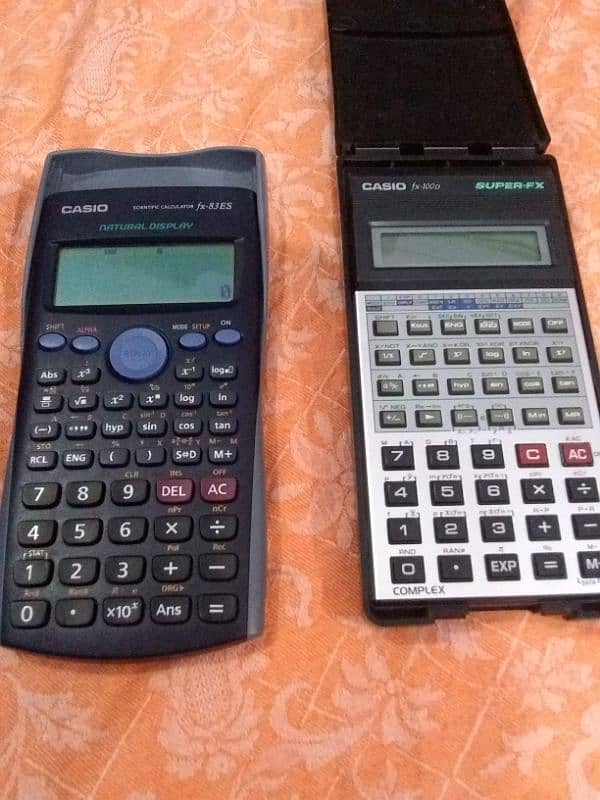 Casio Each 1800 Super FX 100,Fx 83ES,Fx83WA,CFX9850GB calculators 1