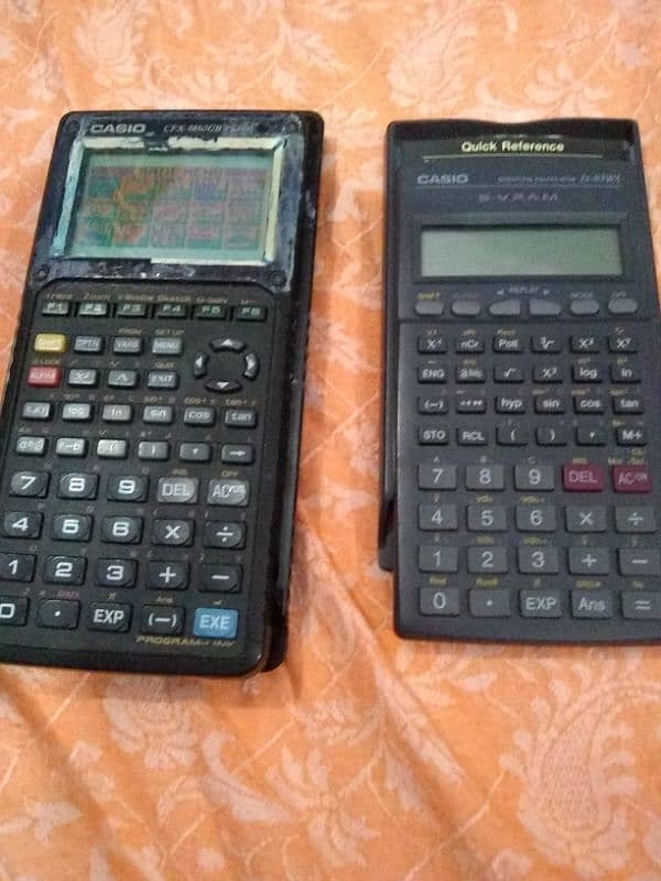 Casio Each 1800 Super FX 100,Fx 83ES,Fx83WA,CFX9850GB calculators 2