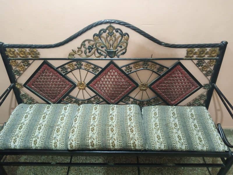 Iron rod sofa set for sale 0