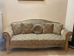 7 Seater Sofa Set in Good Condition for Sale