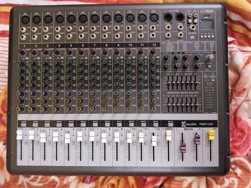 K Audio 12 Channel Mixer New edition 2024 1