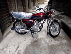 Honda CG 125 model 24 Applied for brand new condition 03219290089