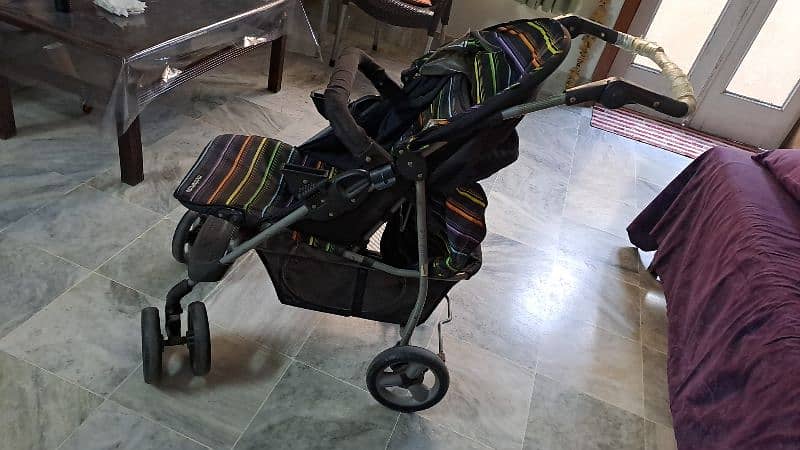 MotherCare imported baby stroller with car seat 2