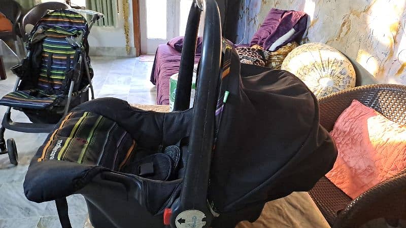 MotherCare imported baby stroller with car seat 6