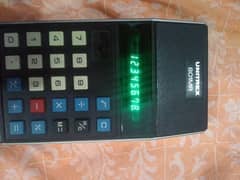 vintage UNITREX 801MR Made in Japan calculator