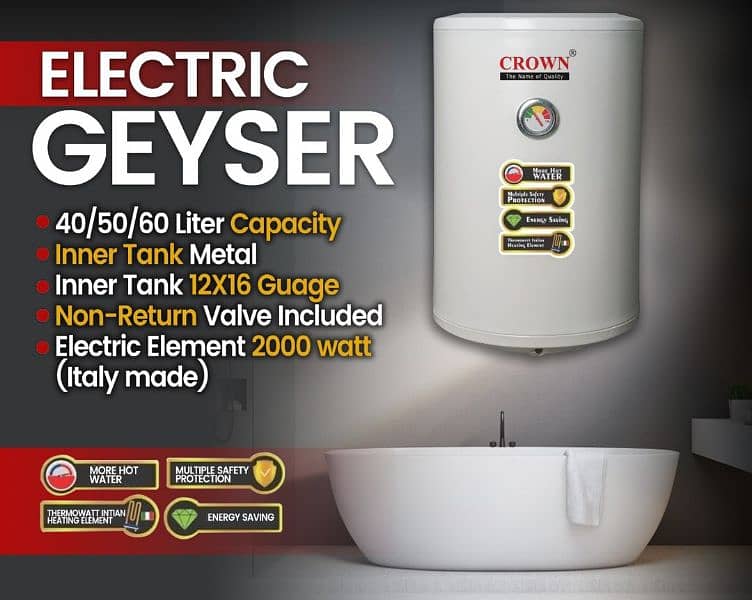 gayser/ electric water heater/ Italian electric Gayser/gayser 0