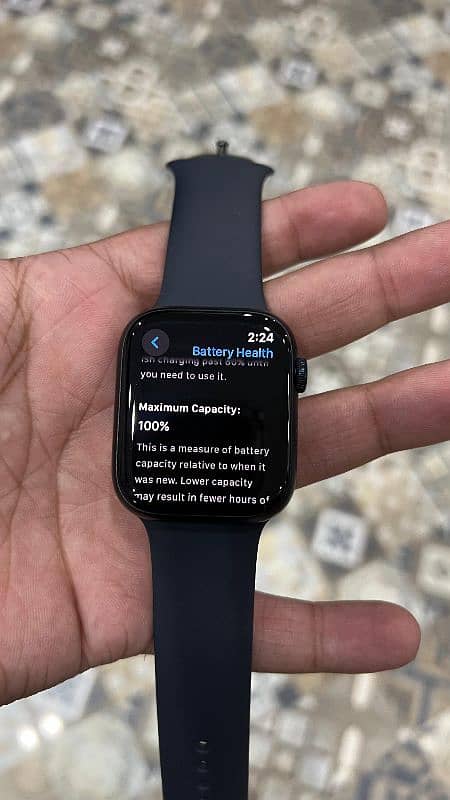 Apple watch series 9 45mm warranty till September 2025 6