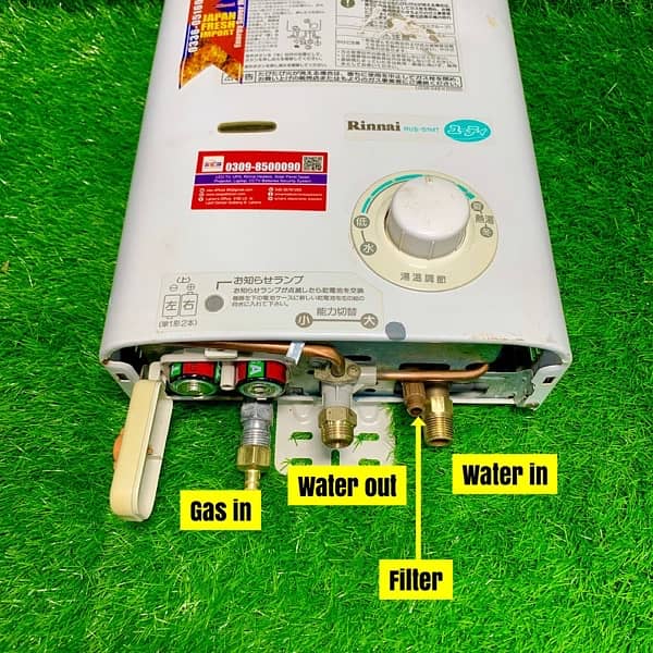 No 1 Quality Rinnai Instant Water Gas geyser Full Automatic Model 5