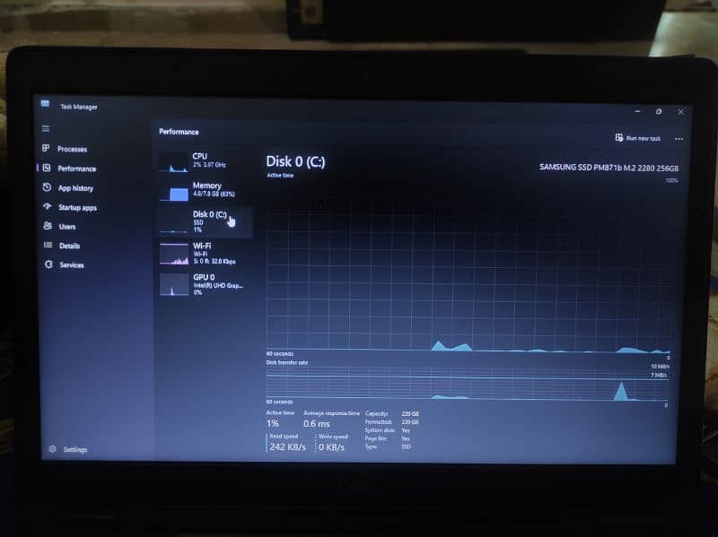 core i5 8th gen 8300H processor dell latitude 5491 11