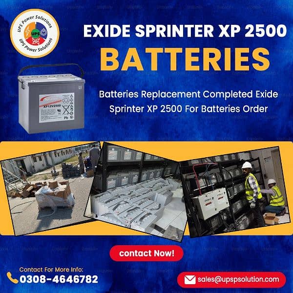 Batteries dry cells Long vision Sprinter Exide available in stock 0