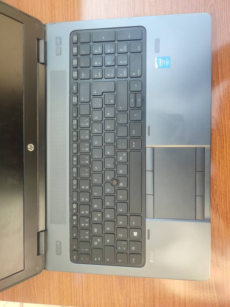 HP Zbook | i7-4810 | 8 GB RAM | 256 SSD | 2 GB Nvidia Quadro K2100M 1