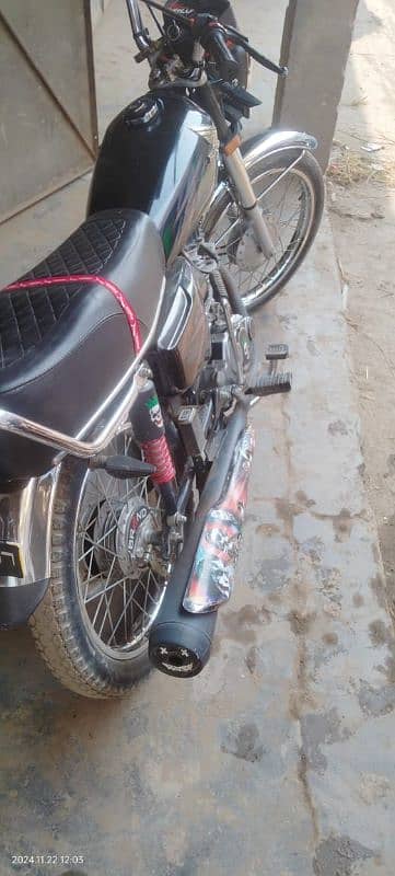 Honda CG 125 total Genioune condition 10/09 4