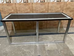 Computer Table (Aluminium) Urgent Sale